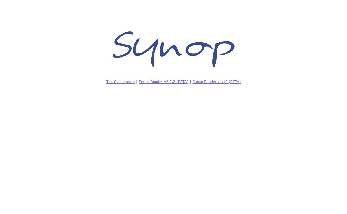 Synop - Software and consulting from 1998 to 2005