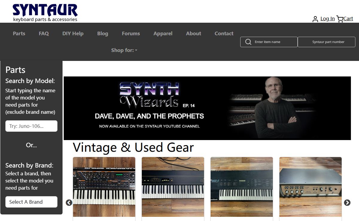 Syntaur | Keyboard Repair Parts and Accessories