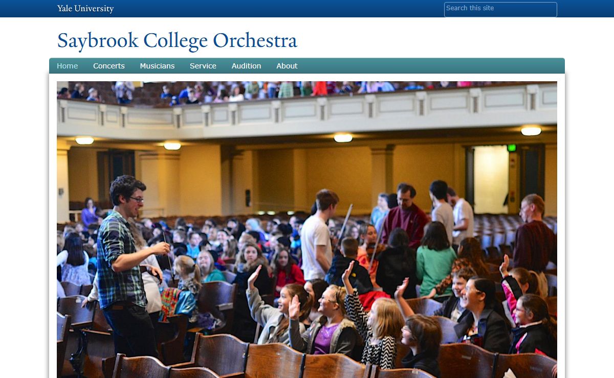 Welcome | Saybrook College Orchestra