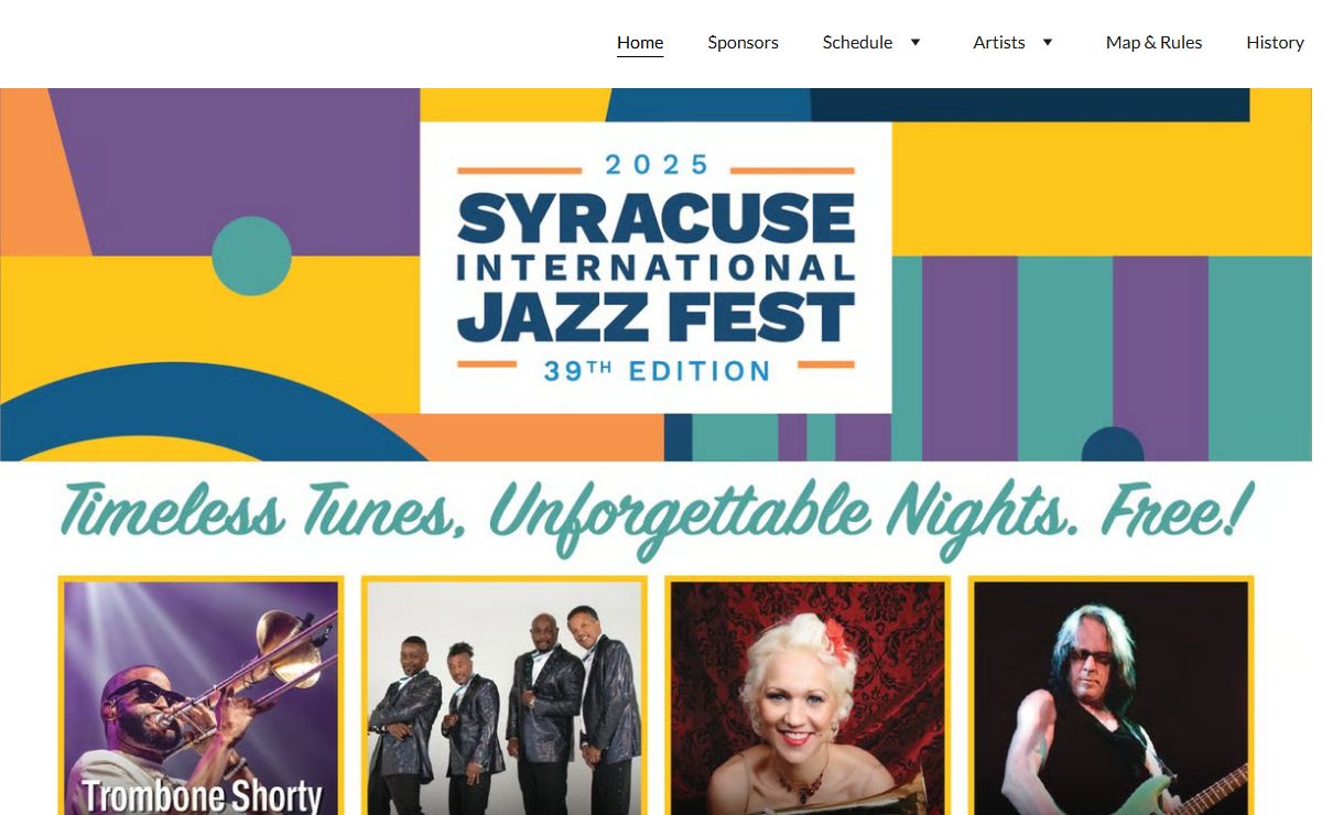 2025 Syracuse Jazz Fest: Join the Celebration | Syracuse Jazz Fest