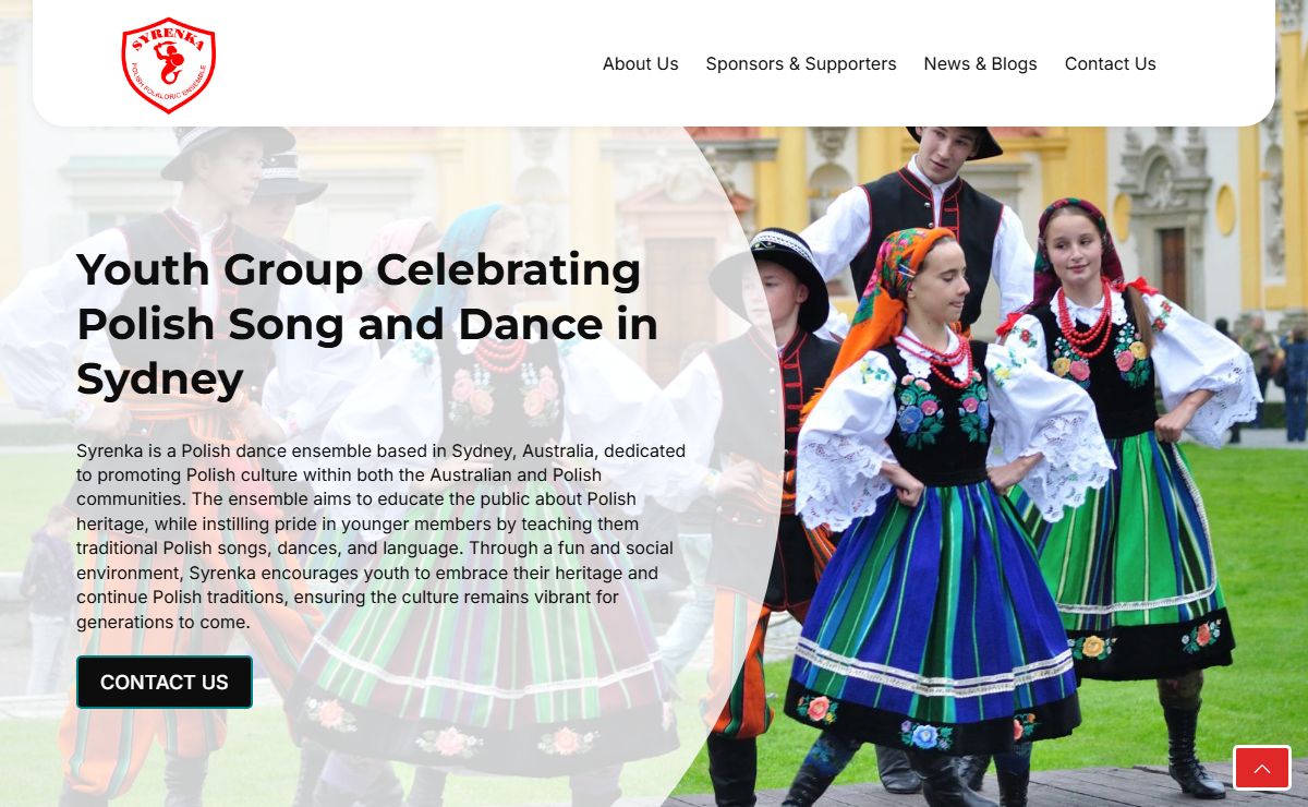 Youth Group Celebrating Polish Song and Dance in Sydney