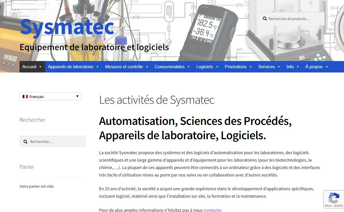 Les activités de Sysmatec - Sysmatec