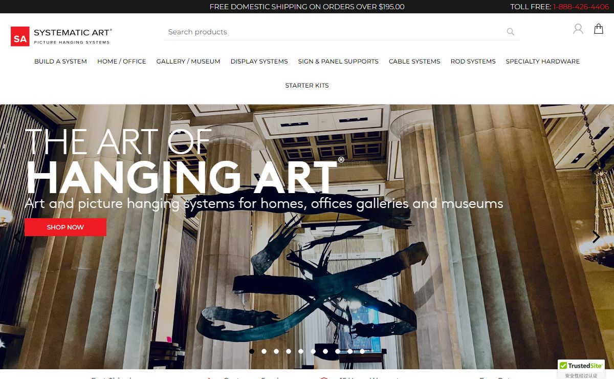 Picture Hanging Systems & Art Gallery Hardware | Systematic Art®
