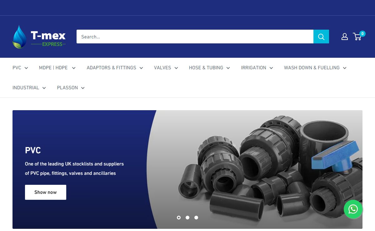 PVC Pipe | Fittings | Valves | Irrigation | UK Stock - T-mex Express