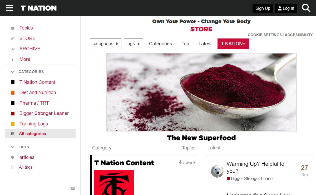 T NATION - The Community for Enhanced Fitness