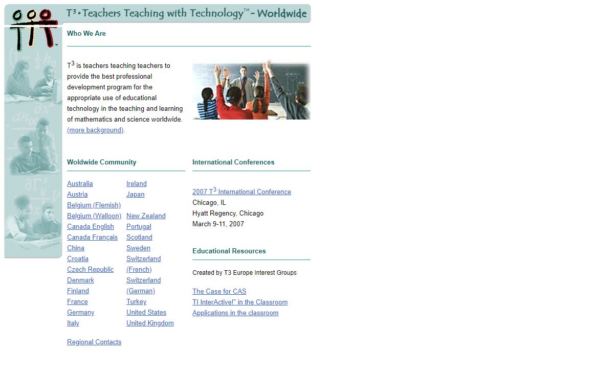 Teachers Teaching with Technology Worldwide Home