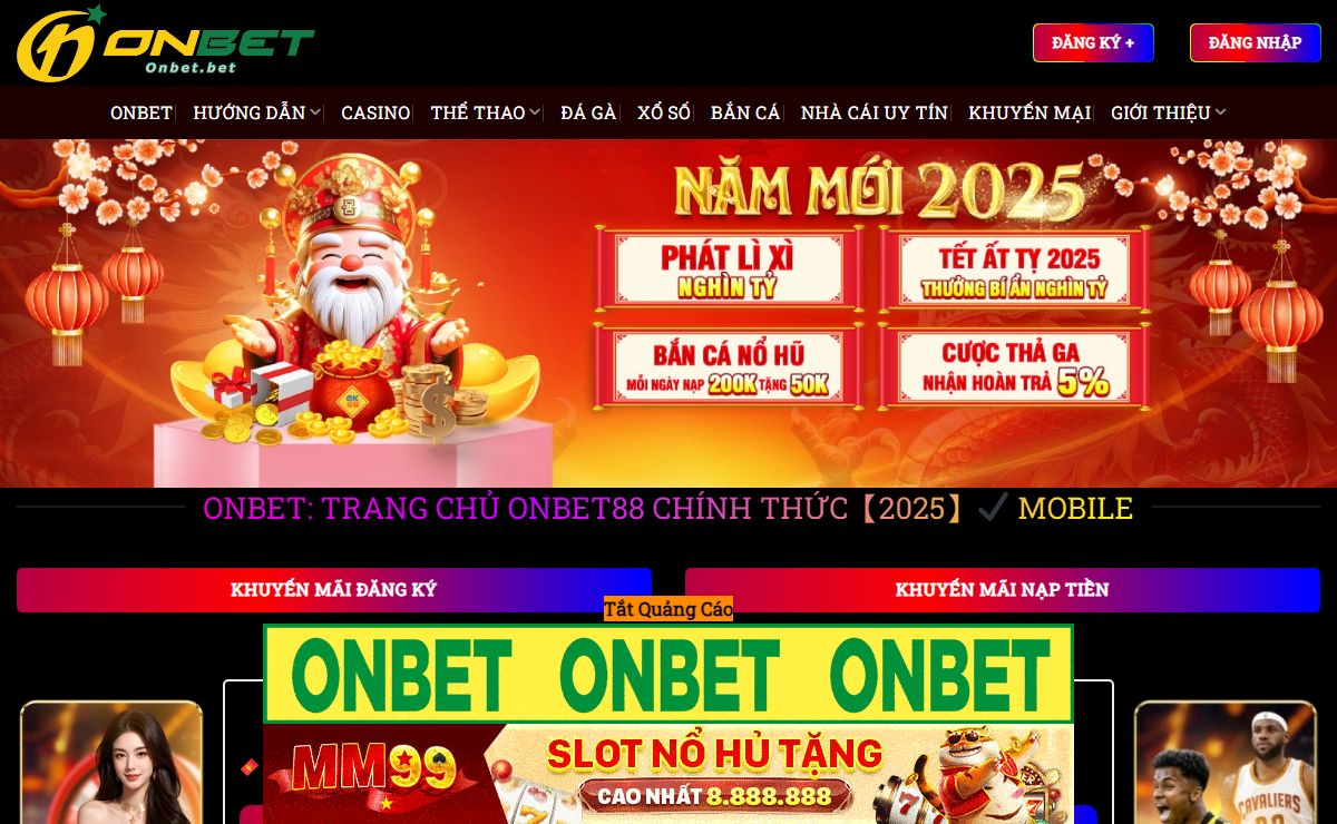 ONBET: Trang Chủ ONBET88 Chính Thức【2025】✔️ Mobile