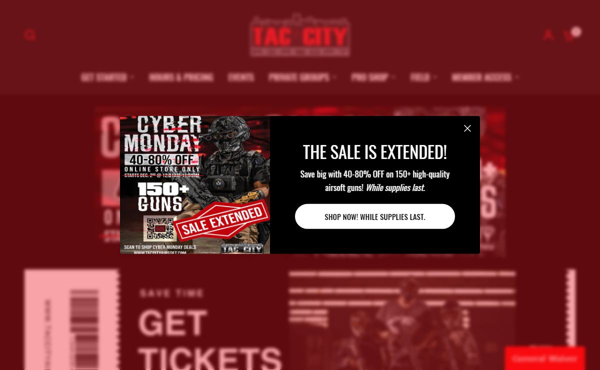 Tac City - LA & OC's Premier Indoor Airsoft Field – Tac City Airsoft
