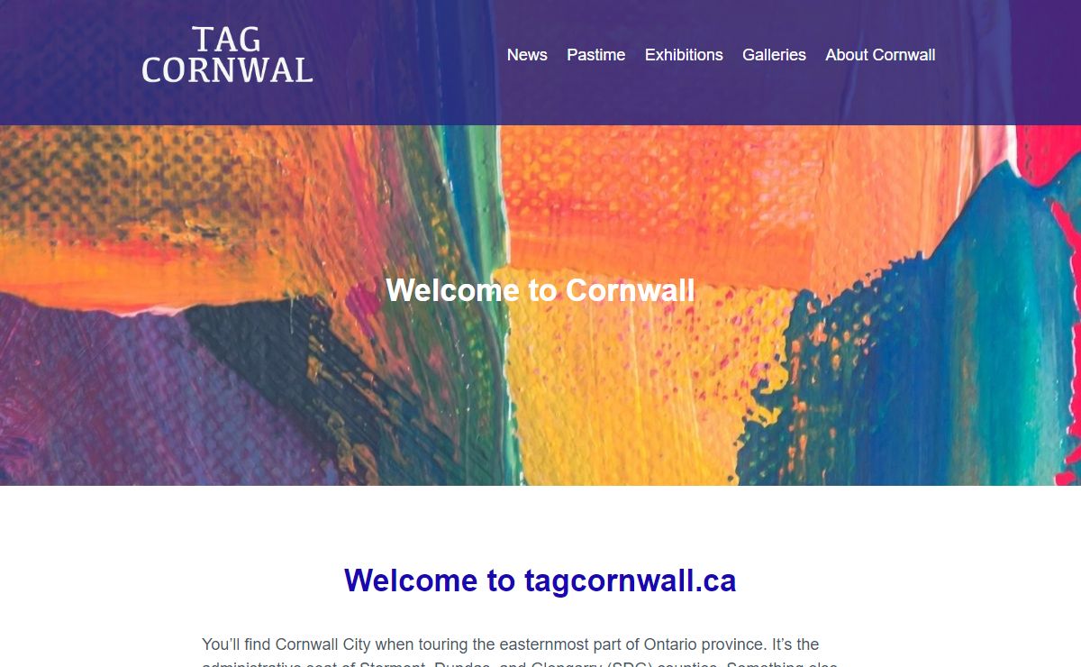 Welcome to tagcornwall.ca - tagcornwall.ca