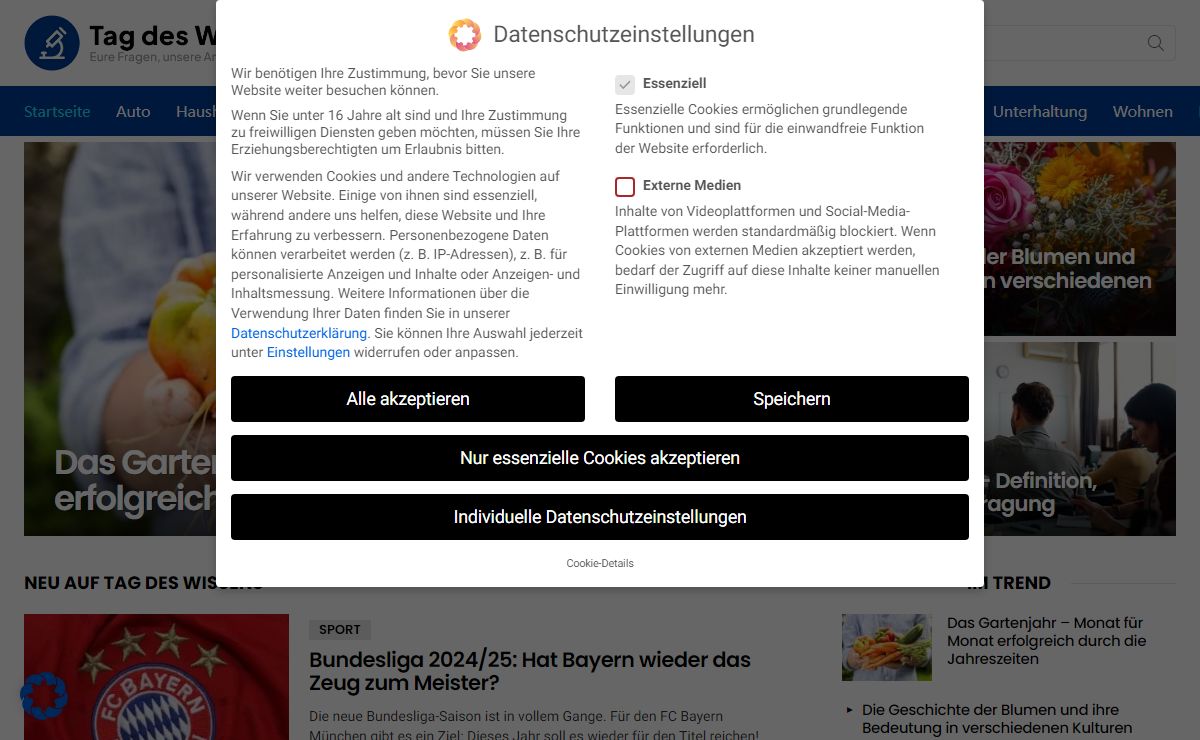 tagdeswissens.de - Eure Fragen, unsere Antworten