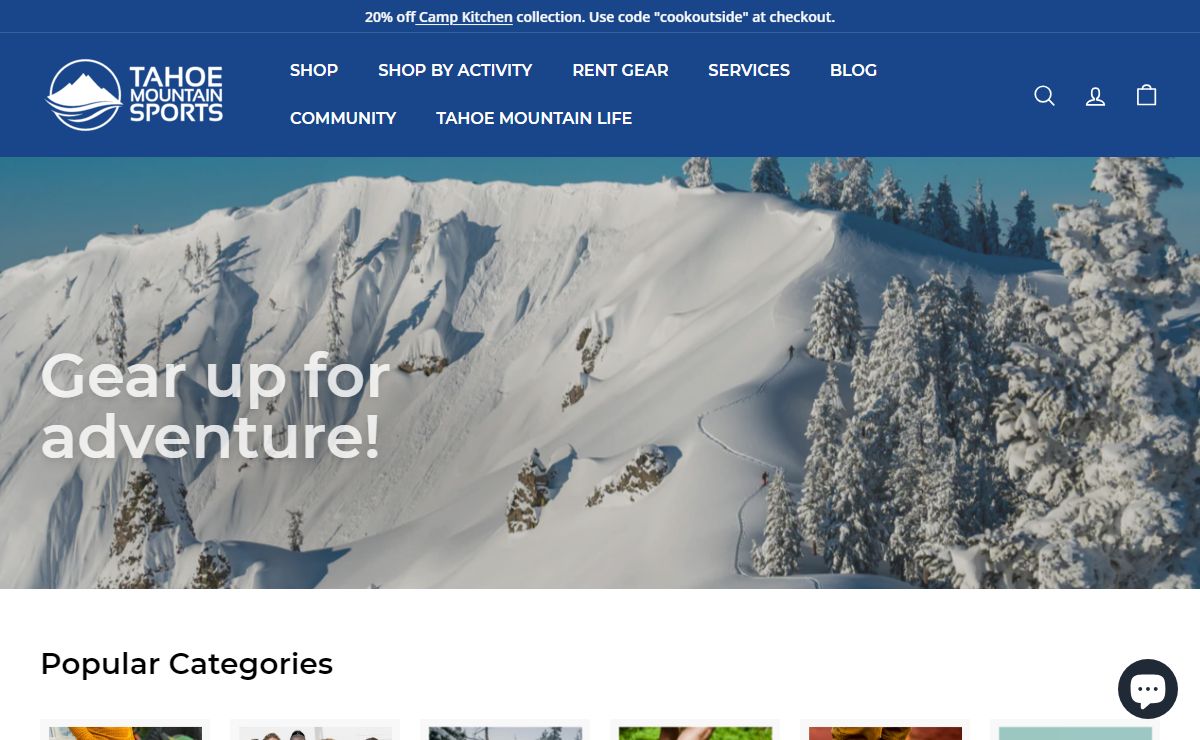 Outdoor Gear, TrailRunning, Backcountry Skiing - Truckee Clothing Shop – Tahoe Mountain Sports