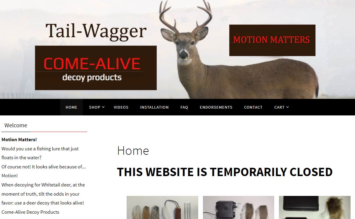 Come-Alive Decoy Products – We make 'em MOVE!