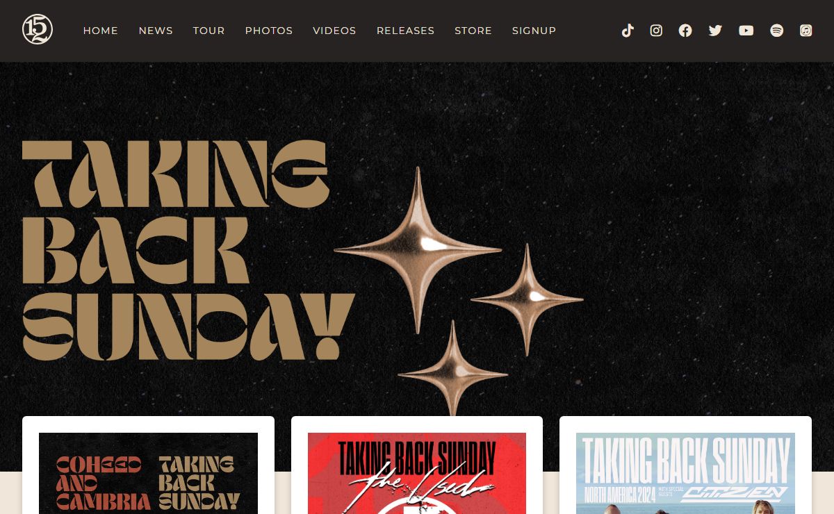 Taking Back Sunday – Official Website