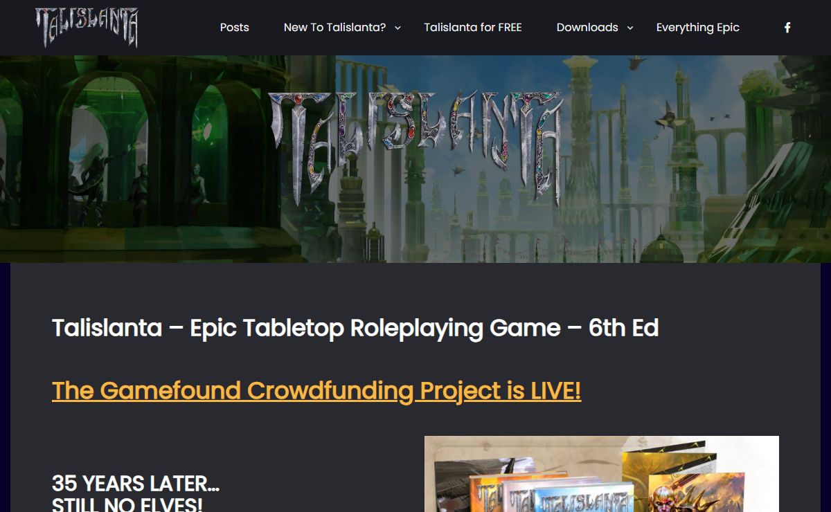 Talislanta – Still No Elves!