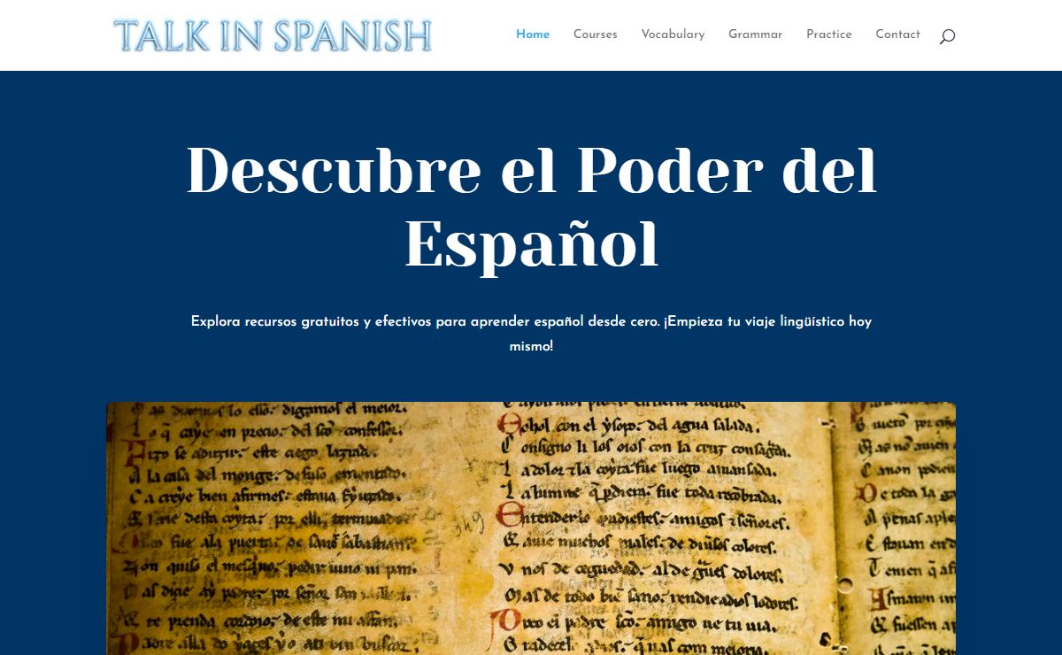 talkinspanish.com | ¡Hablemos español!" - Learn Spanish for Free!