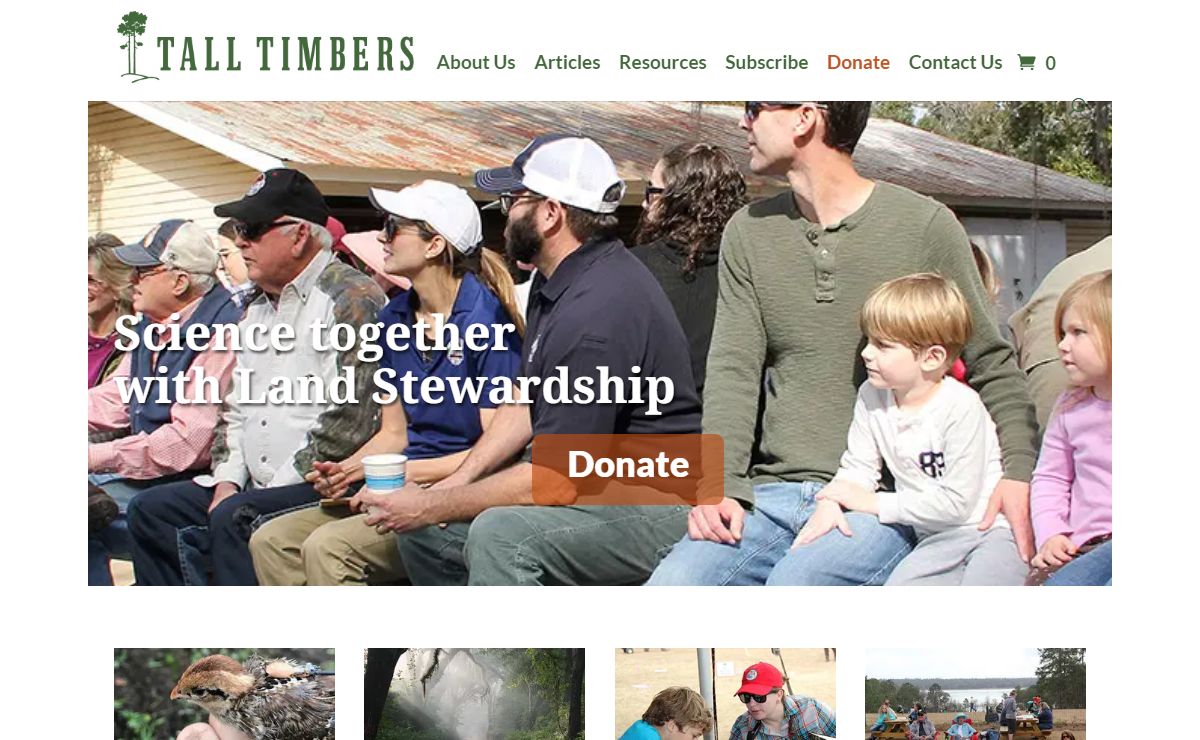 Stewards of Wildlife & Wildlands - Tall Timbers - Red Hills Region