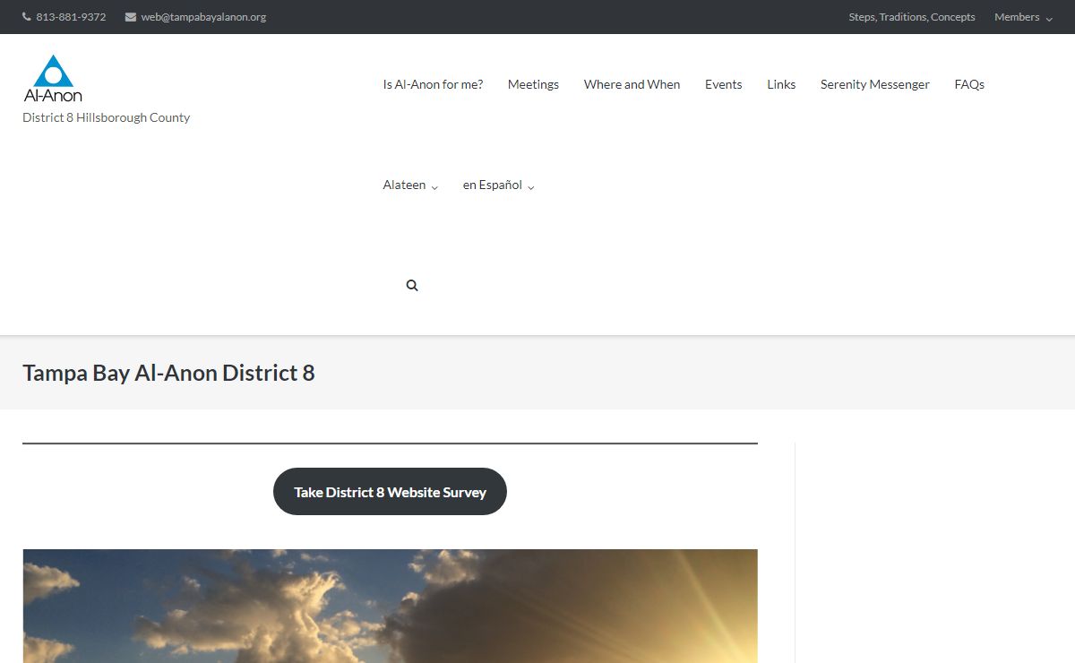 Tampa Bay Al-Anon – District 8 Hillsborough County