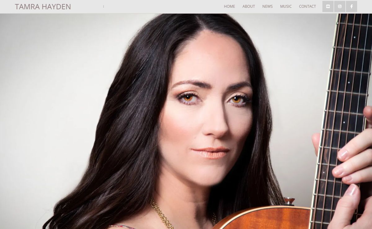 Official website of Tamra Hayden: Broadway Actress Singer-Songwriter