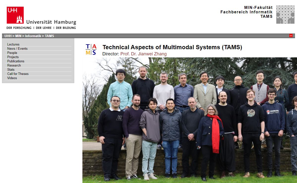 Arbeitsbereich Technische Aspekte Multimodaler Systeme
