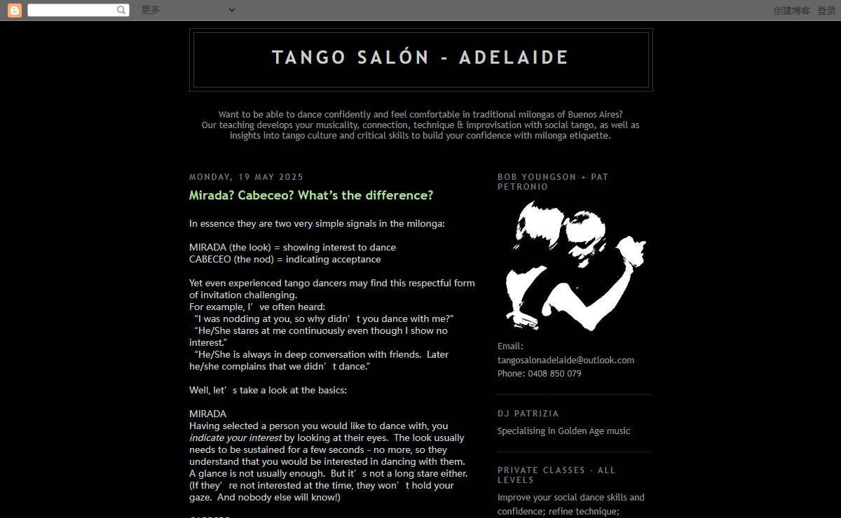 Tango Salón - Adelaide