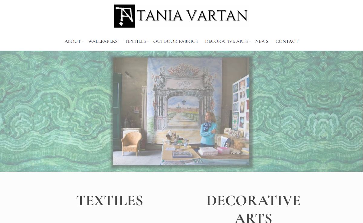 Tania Vartan – Decorative Arts, Textiles & Fashion
