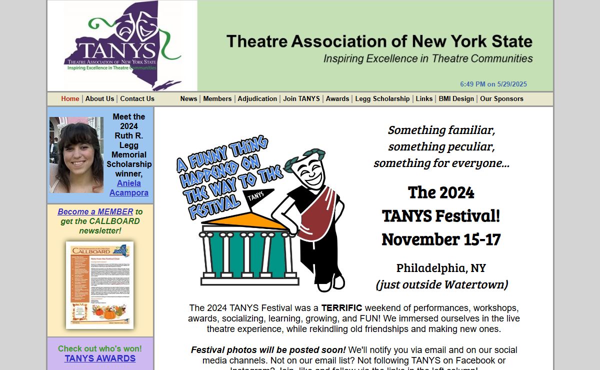 TANYS Theatre Association of New York State