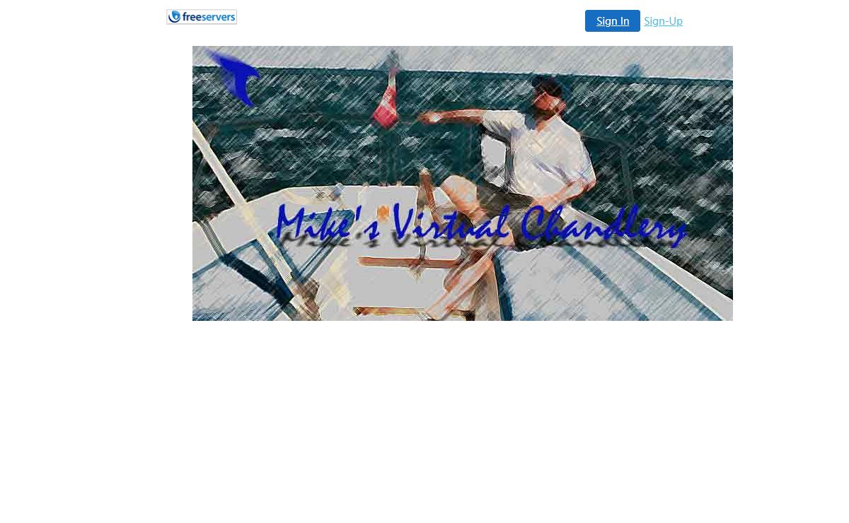 Welcome to Mike's Virtual Chandlery