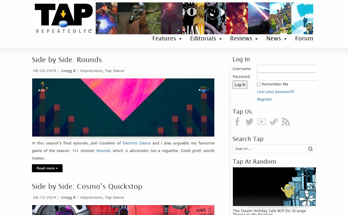 Tap-Repeatedly | Games. Media. Opinions. Attitude.