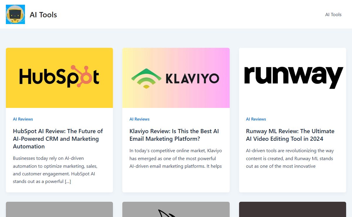 AI Tools - AI Tool Reviews using Artificial Intelligence