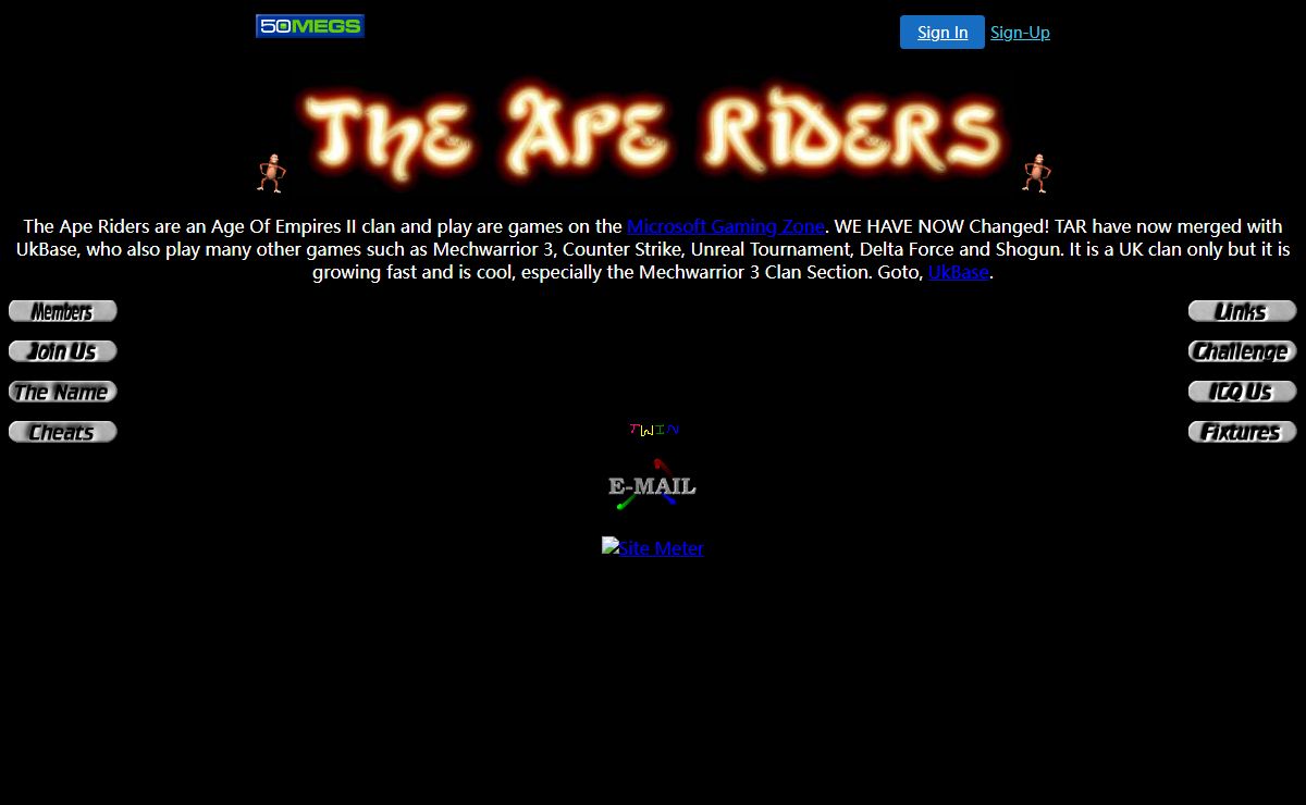 The Ape Riders Age Of Empires 2 Clan Homepage