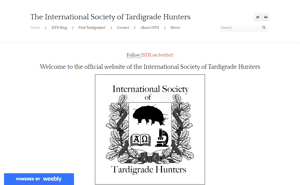 The International Society of Tardigrade Hunters - International Society of Tardigrade Hunters