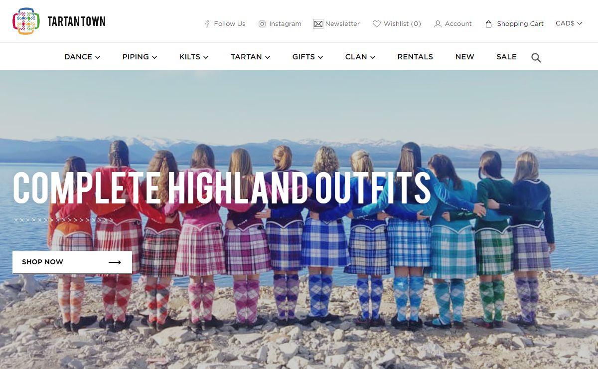 Tartantown Ltd.| bagpipes for sale | Kilt rentals