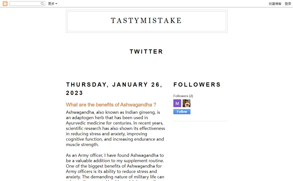 TastyMistake