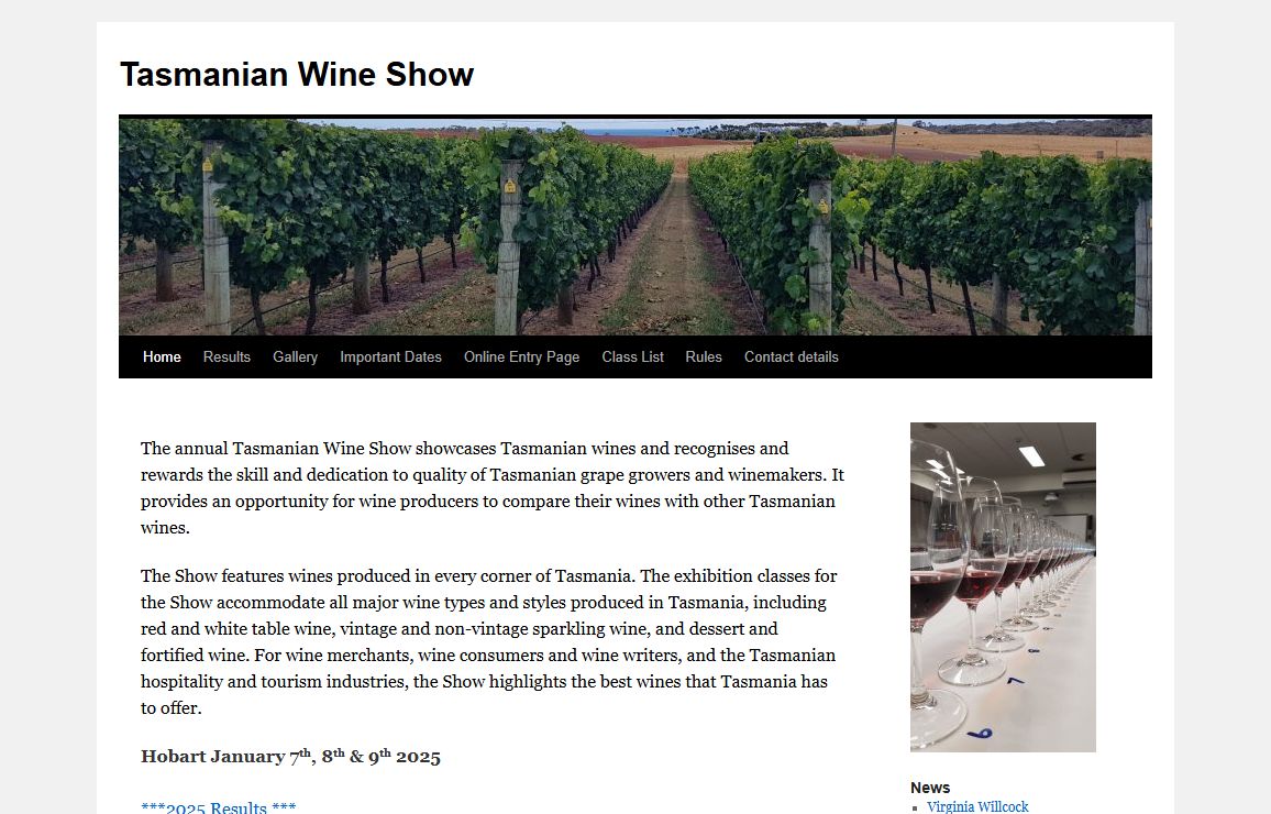 Tasmanian Wine Show