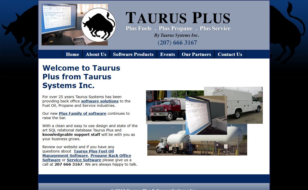 Fuel Oil Management Software, Taurus Plus - Propane and Service