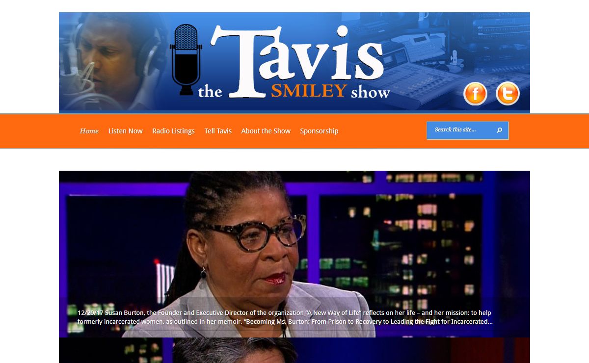 The Tavis Smiley Show From TV to Radio Show | About Tavis Smiley