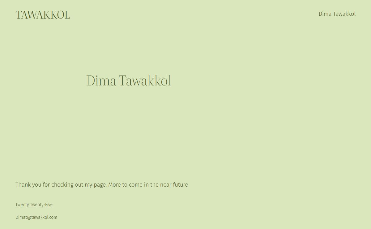 Tawakkol