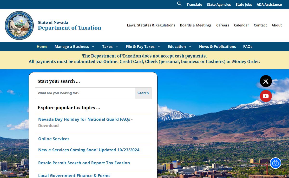 Nevada Department of Taxation