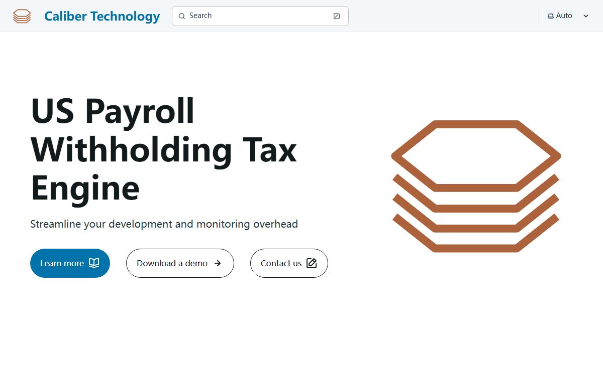 US Payroll Withholding Tax Engine | Caliber Technology