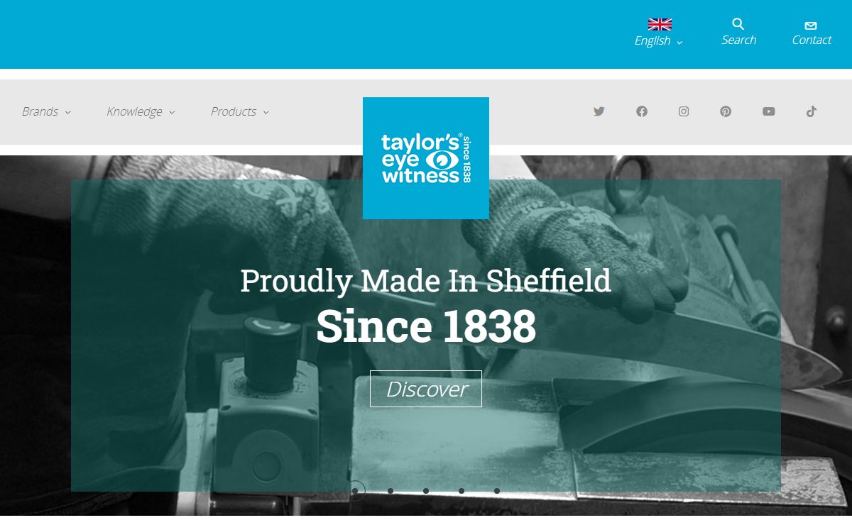 Maker of quality knives, blades and kitchenware for over 150 years