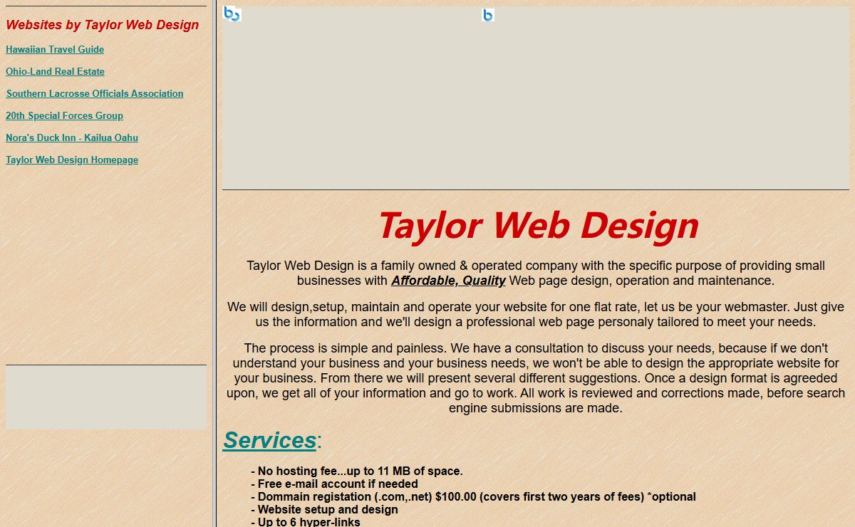 Taylor Web Design
