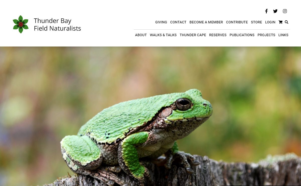 Thunder Bay Field Naturalists Club – Educate, protect, and enjoy the natural spaces around us.
