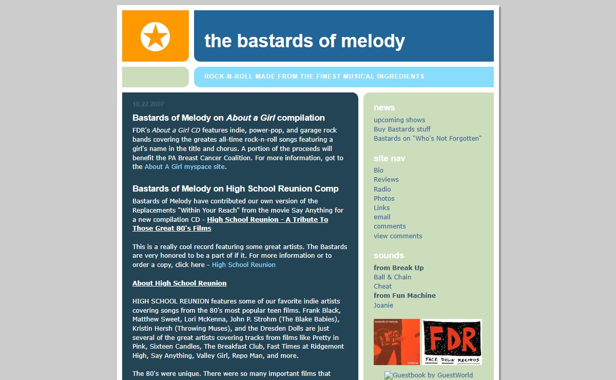 the bastards of melody