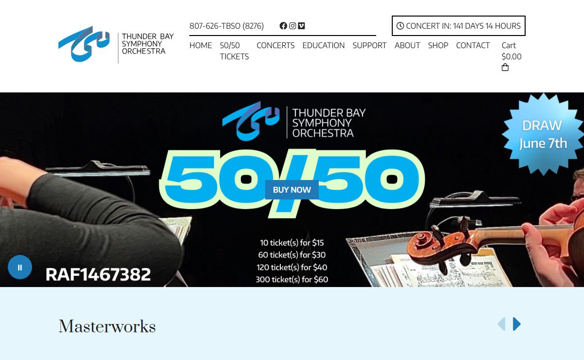 Home - Thunder Bay Symphony Orchestra