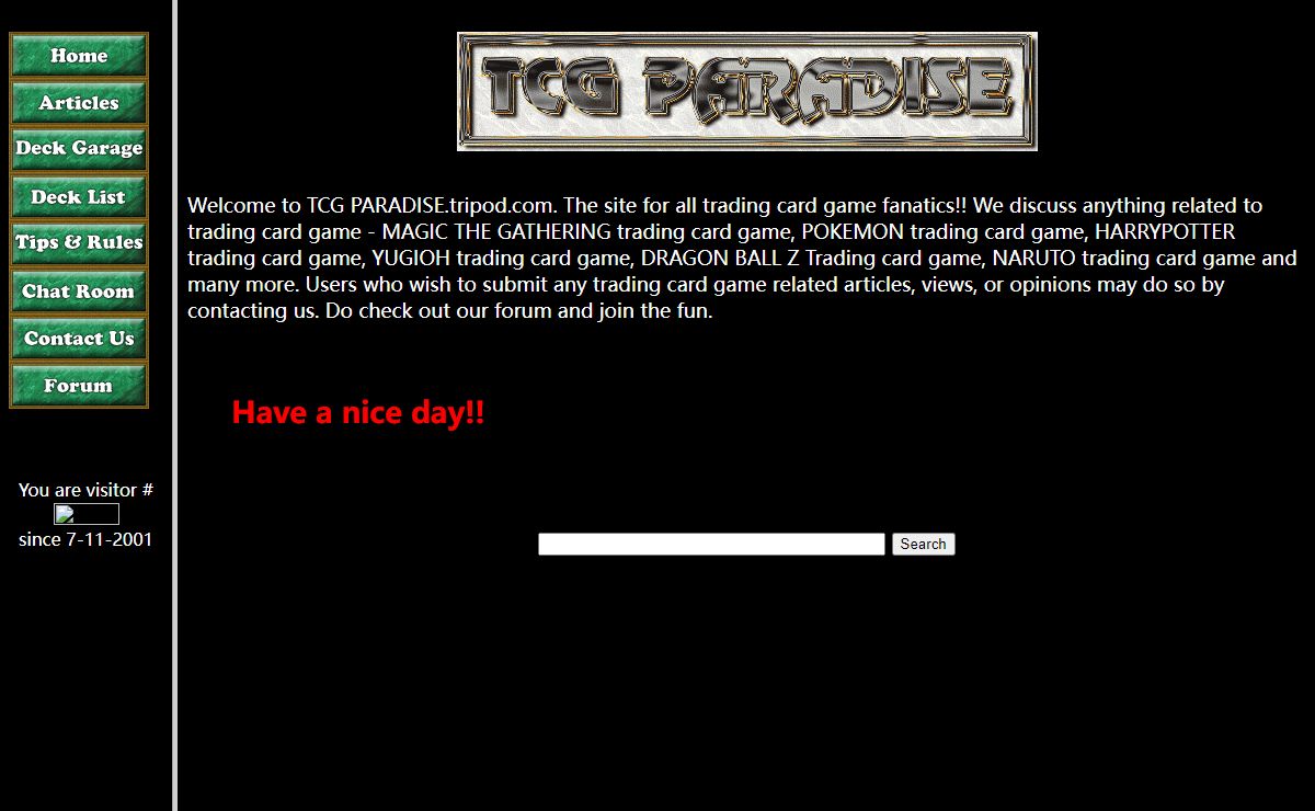 TCG PARADISE