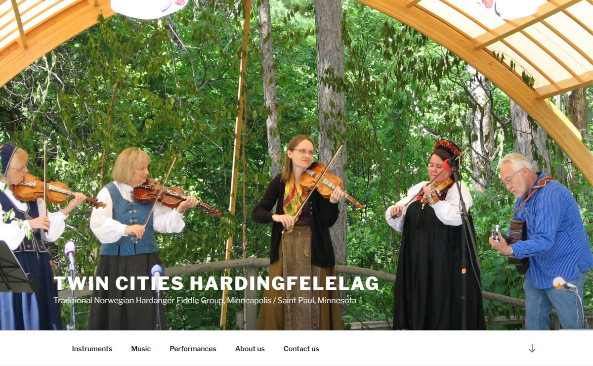 Twin Cities Hardingfelelag – Traditional Norwegian Hardanger Fiddle Group, Minneapolis / Saint Paul, Minnesota