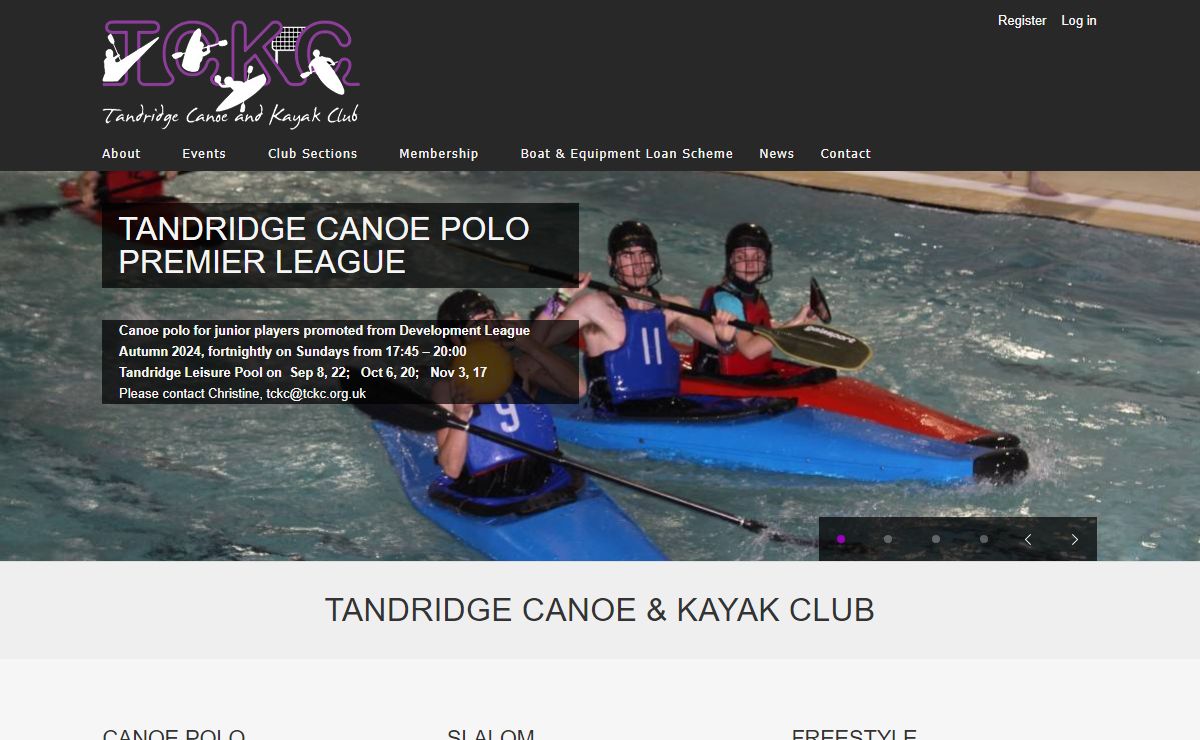 Home - Tandridge Canoe & Kayak Club