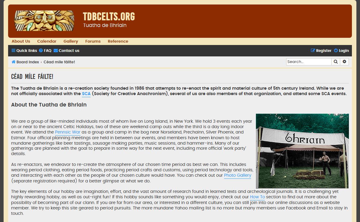tdbcelts.org - Céad míle fáilte!