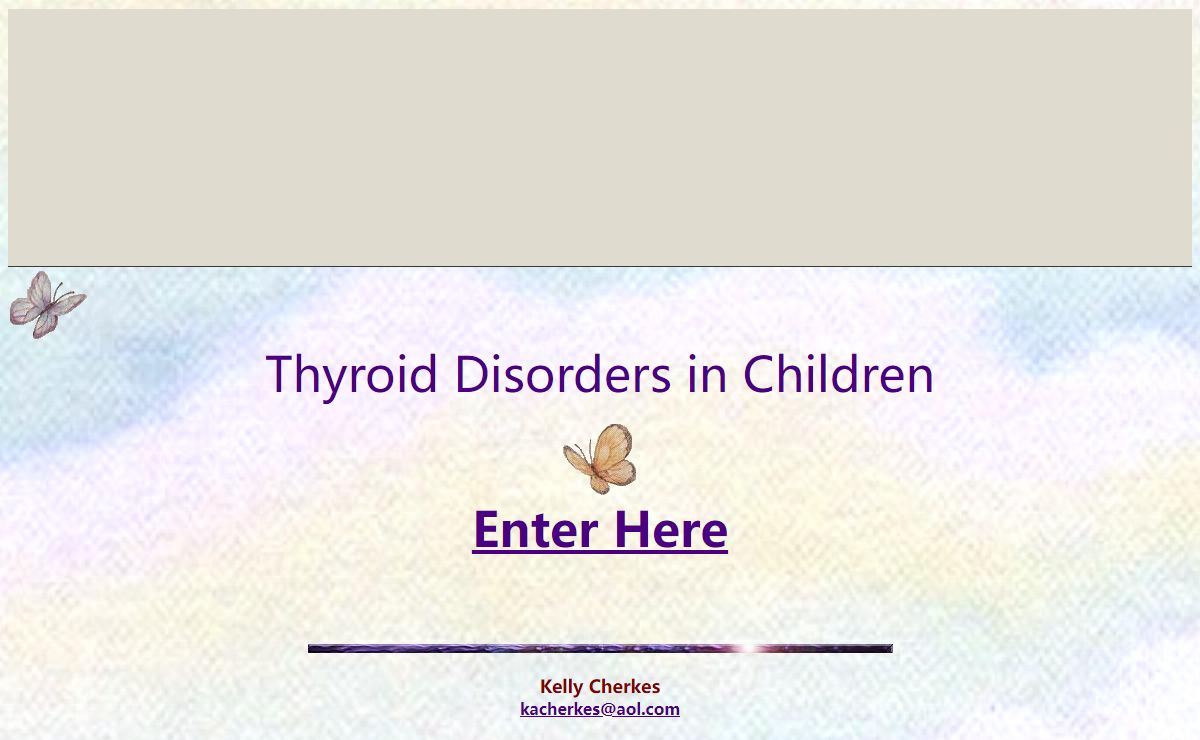 Thyroid Disorders in Children
