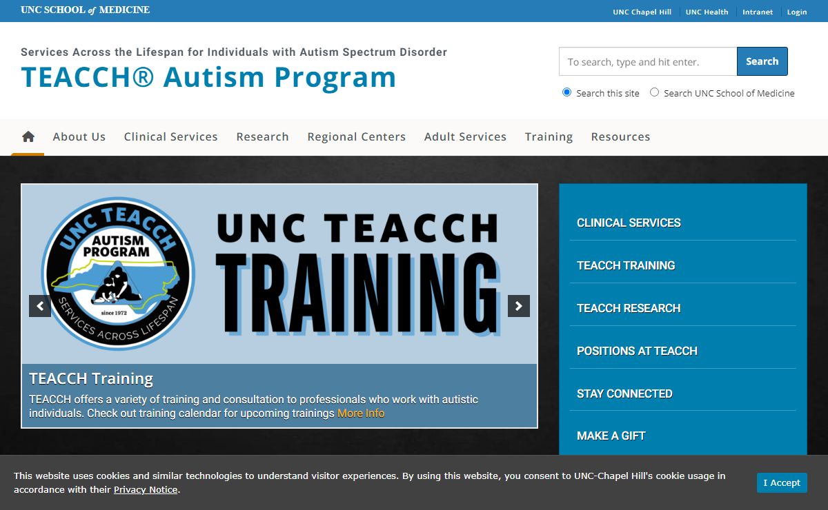 Home | TEACCH® Autism Program